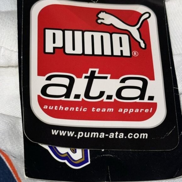 Vintage Dan Marino Miami Dolphins T-Shirt 2X Puma A.T.A. QB Club 100% Cotton Whi - Picture 5 of 10